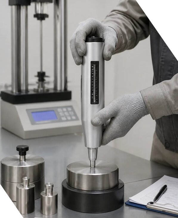 Поверка склерометров в Орске точность измерений для стройконтроля